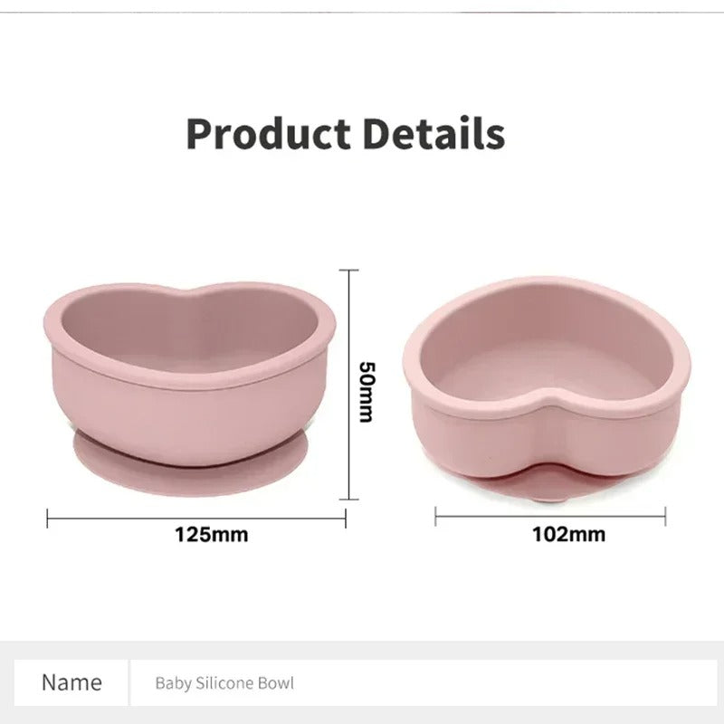 Silikon-Geschirrset für Kleinkinder