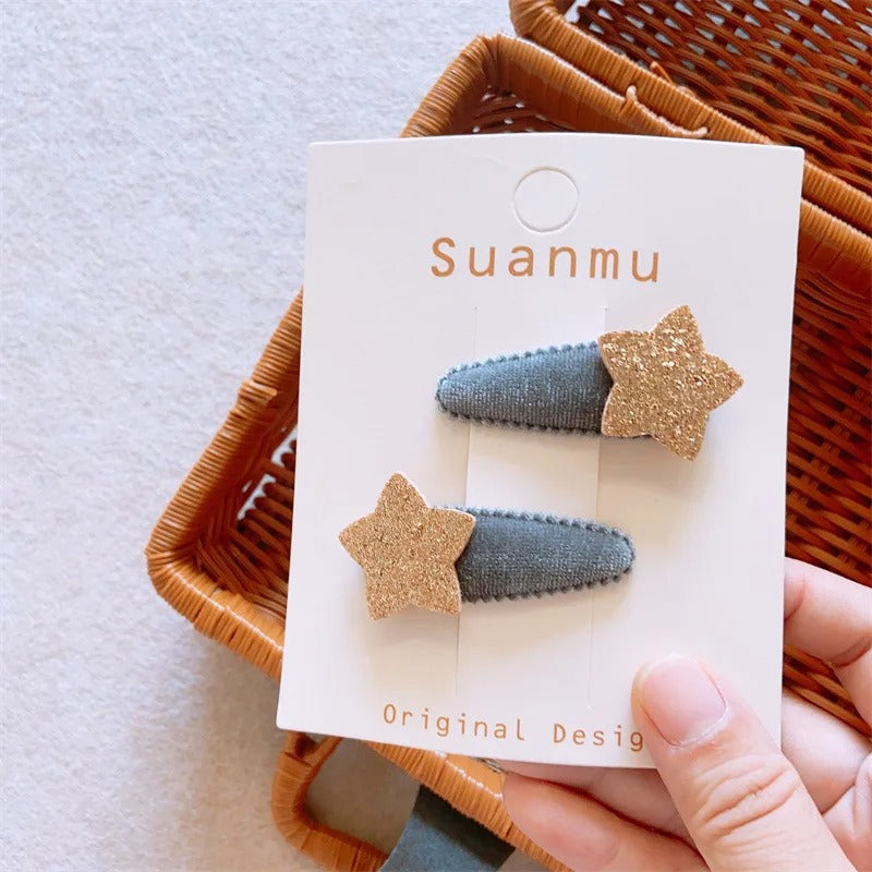 Haarspange mit Stern