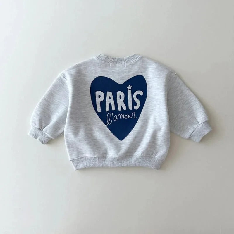 Kleinkind Sweater "Paris l'amour"