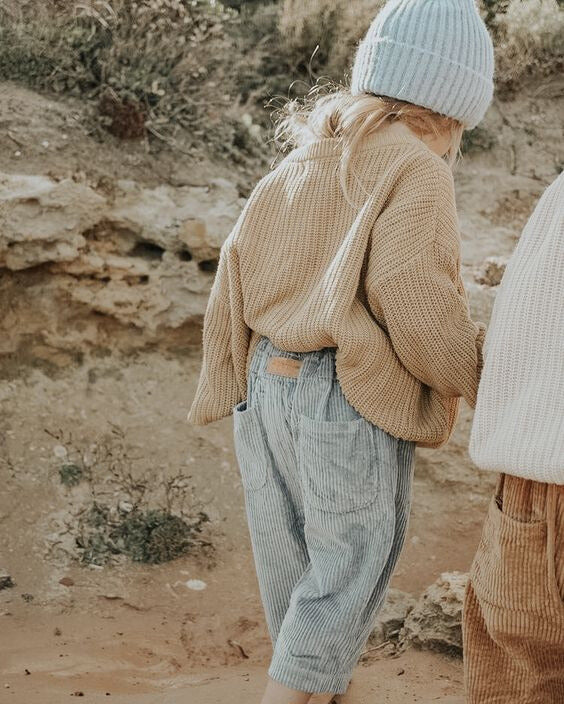 Chunky Strickpullover für Babys und Kinder