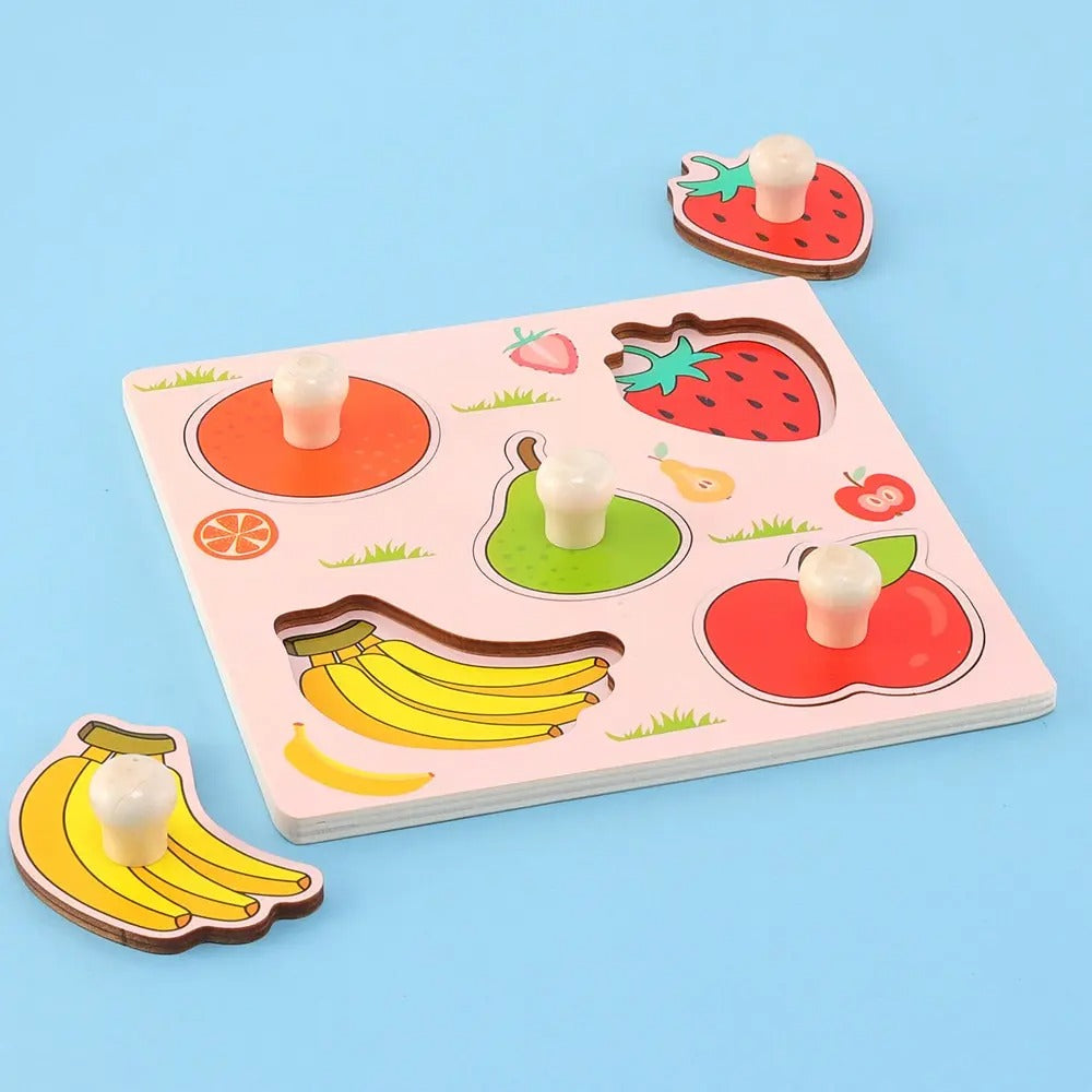 Montessori Früherziehungs Frucht Puzzle