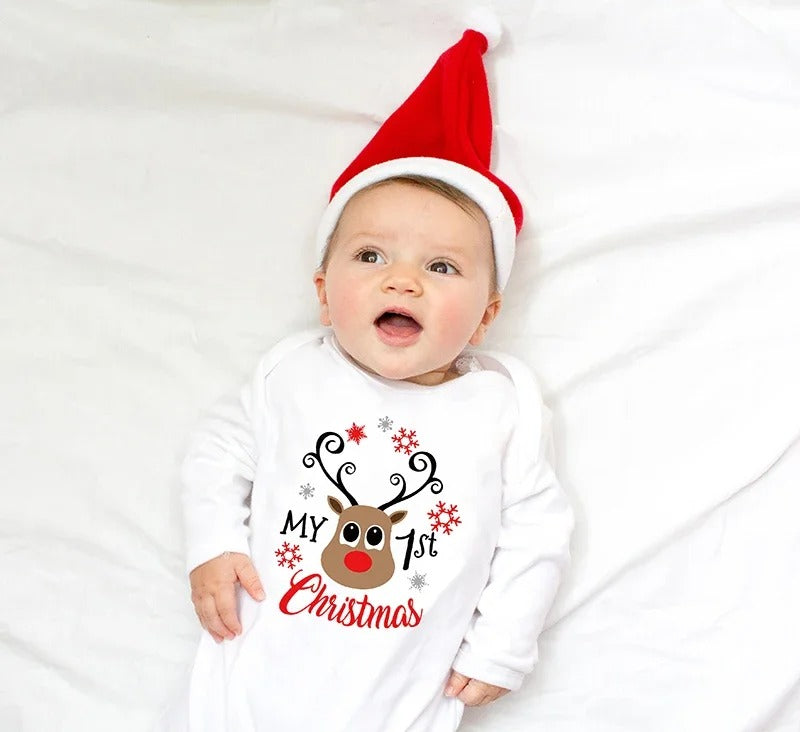 Baby-Strampler – "My First Christmas"