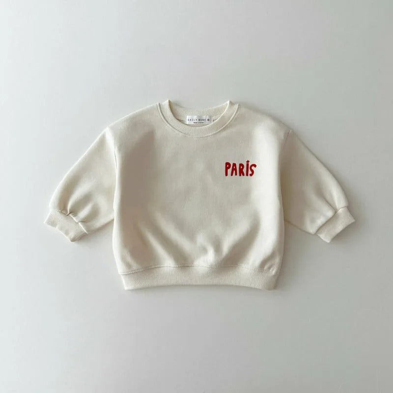 Kleinkind Sweater "Paris l'amour"