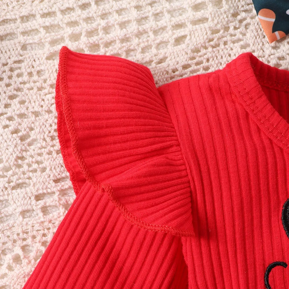 "Santa Baby" Kleid mit Schleife