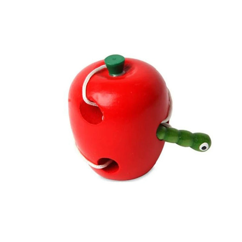 Montessori Spielzeug "Wurm isst Obst"