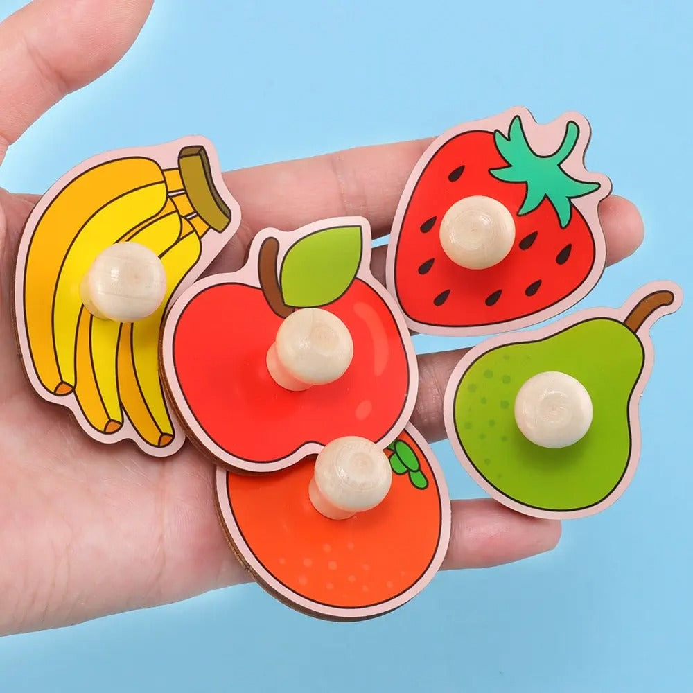 Montessori Früherziehungs Frucht Puzzle