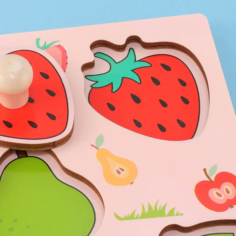 Montessori Früherziehungs Frucht Puzzle