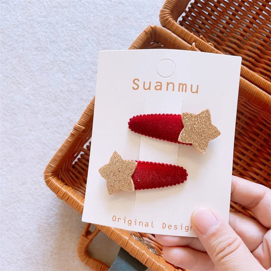 Haarspange mit Stern