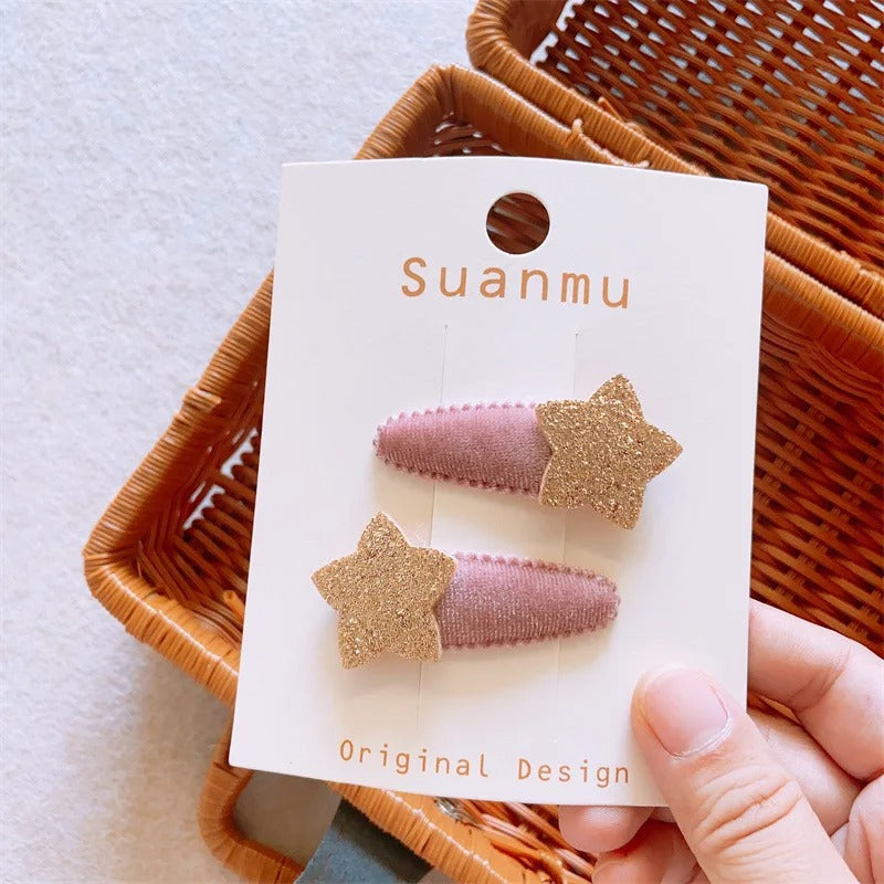 Haarspange mit Stern