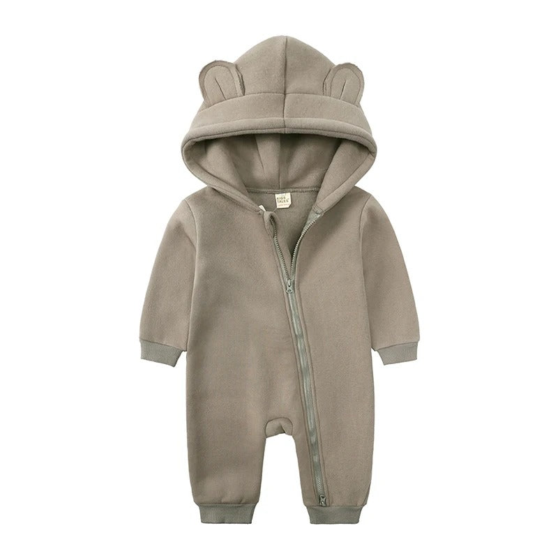 Baumwoll Fleece Overall für Babies und Kleinkinder