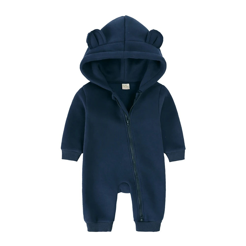 Baumwoll Fleece Overall für Babies und Kleinkinder